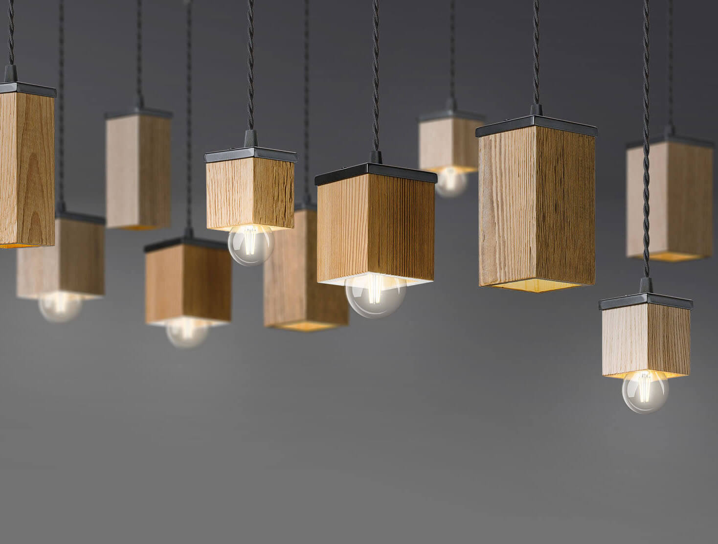 Lampes d'intérieur en bois